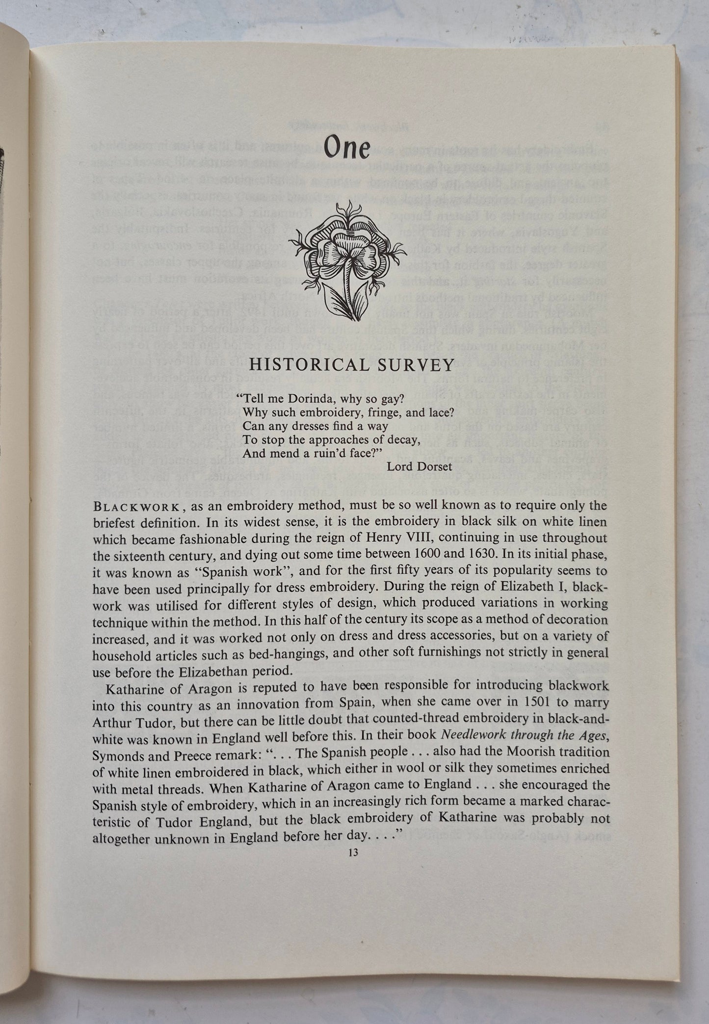 Blackwork Embroidery by Elisabeth Geddes; Moyra McNeill (Very Good, 1976, Pbk, 128 pgs, Dover Pub.)