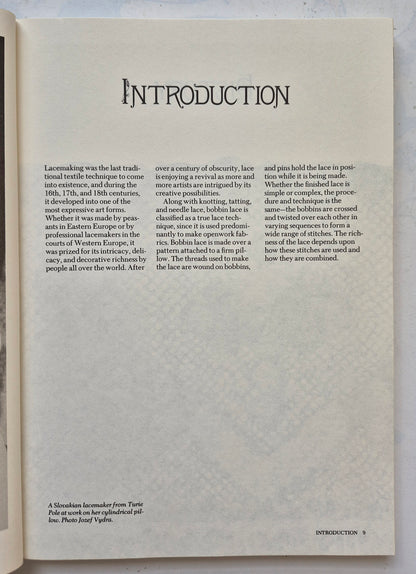 Bobbin Lace: An Illustrated Guide to Traditional and Contemporary Techniques by Brigita Fuhrmann (Very Good, 1985, Pbk, 160 pgs, Dover)