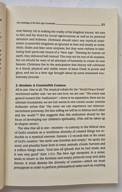 Confronting the New Age: How to Resist a Growing Religious Movement by Douglas Groothuis (Good, 1988, Pbk, 230 pgs, InterVarsity Press)