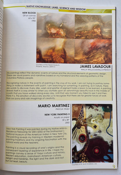 Native Views: Influences of Modern Culture by Joanna Bigfeather; Rayna Green (Very good, 2004, Pbk, 80 pgs, Artrain USA)