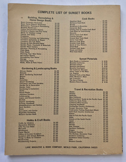 Sunset Ideas for Remodeling Your Home editor Sherry Gellner (Good, 1972, Pbk, 128 pgs, Lane Magazine & Book Co.)