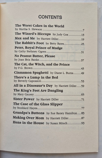 Humorous Stories from Highlights for Children: The Worst Cakes in the World (Very good, 1995, Pbk, 96 pgs)