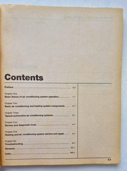The Haynes Automotive Heating & Air Conditioning Systems Manual by Mike Stubblefield; John Haynes (Good, 2000, Pbk, Haynes Techbook)