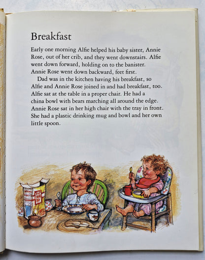 The Big Alfie and Annie Rose Storybook by Shirley Hughes (Good, 1988, HC, Lothrop, Lee & Shepard Books)