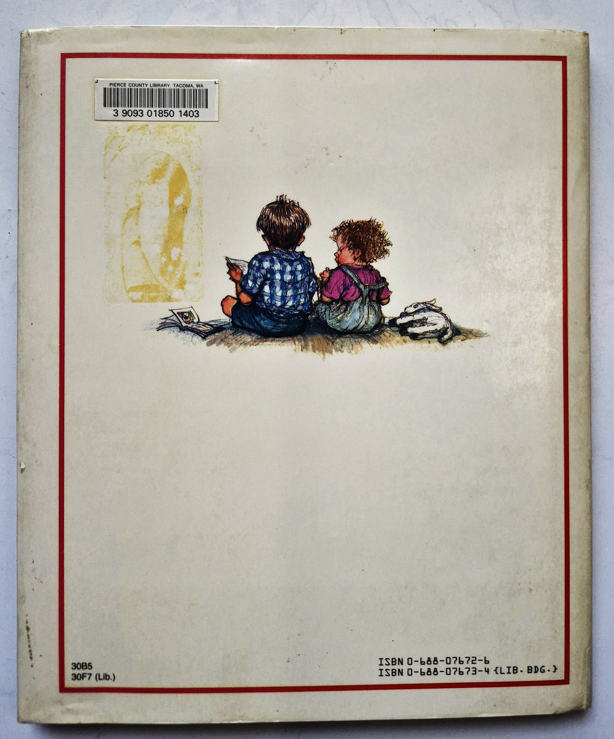 The Big Alfie and Annie Rose Storybook by Shirley Hughes (Good, 1988, HC, Lothrop, Lee & Shepard Books)