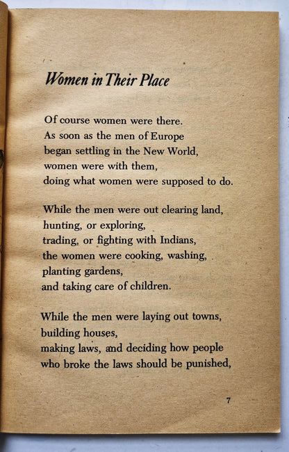 They Led the Way: 14 American Women by Johanna Johnston (Good, 1973, Pbk, 126 pgs, Scholastic)