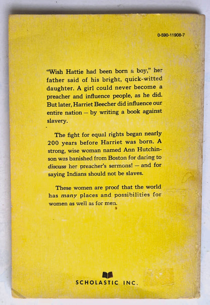 They Led the Way: 14 American Women by Johanna Johnston (Good, 1973, Pbk, 126 pgs, Scholastic)