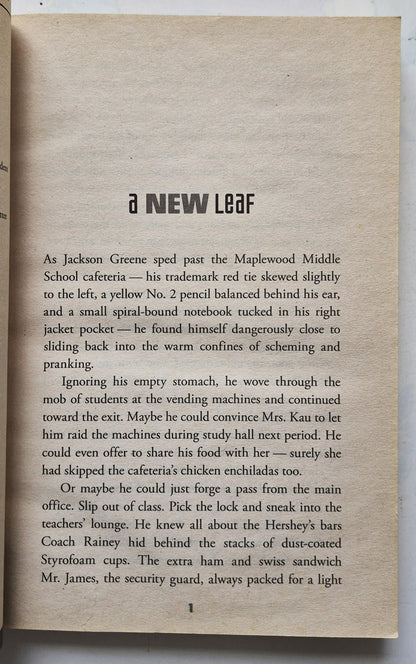 The Great Greene Heist by Varian Johnson (Good, 2014, Pbk, 236 pgs, Scholastic)