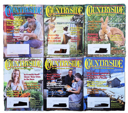 Countryside & Small Stock Journal Set: Volume 95 No.1-6 Jan-Dec (2011, Very good)
