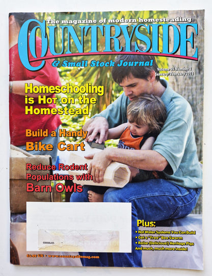 Countryside & Small Stock Journal Set: Volume 95 No.1-6 Jan-Dec (2011, Very good)