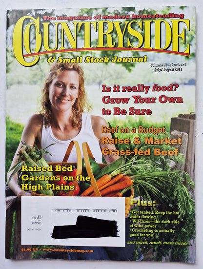 Countryside & Small Stock Journal Set: Volume 95 No.1-6 Jan-Dec (2011, Very good)