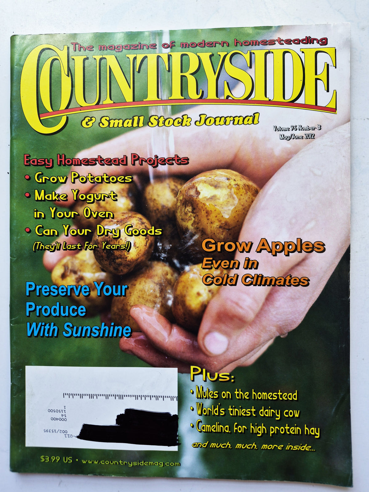 Countryside & Small Stock Journal Set: Volume 96 No. 1-6 Jan-Dec (2012, Very good)
