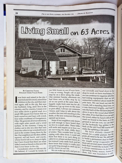 Countryside & Small Stock Journal Set: Volume 97 No. 1-4 Jan-Aug (2013, Very good)
