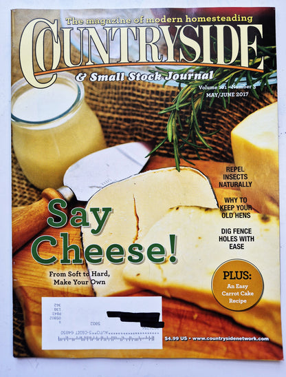 Countryside & Small Stock Journal Set: Volume 101 No. 1-5 Jan-Oct (2017, Very good)