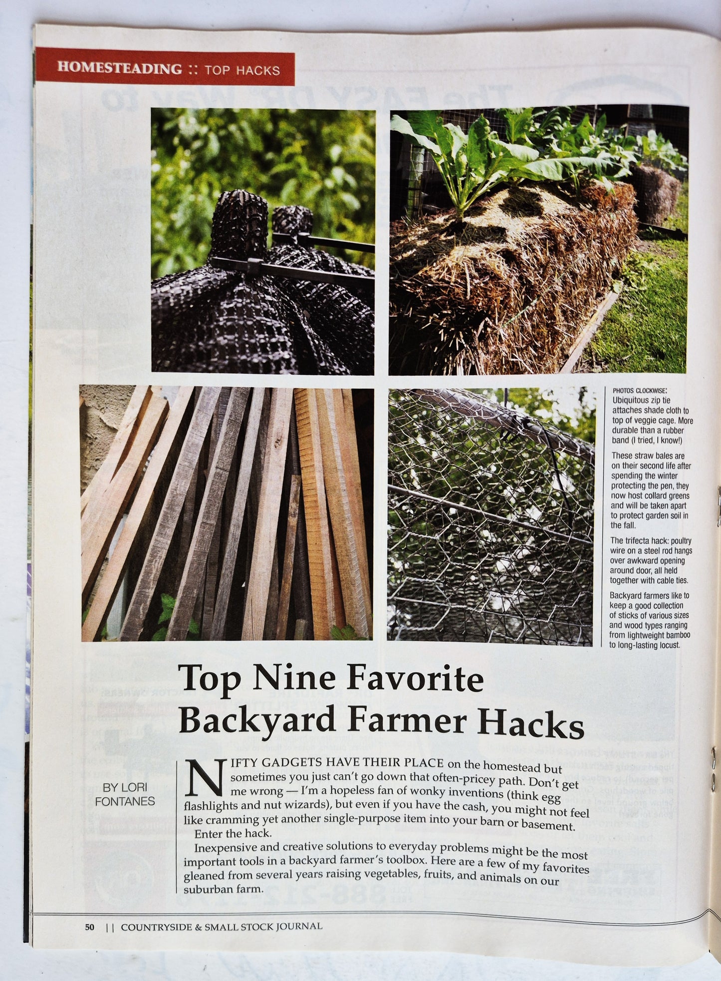 Countryside & Small Stock Journal Set: Volume 101 No. 1-5 Jan-Oct (2017, Very good)
