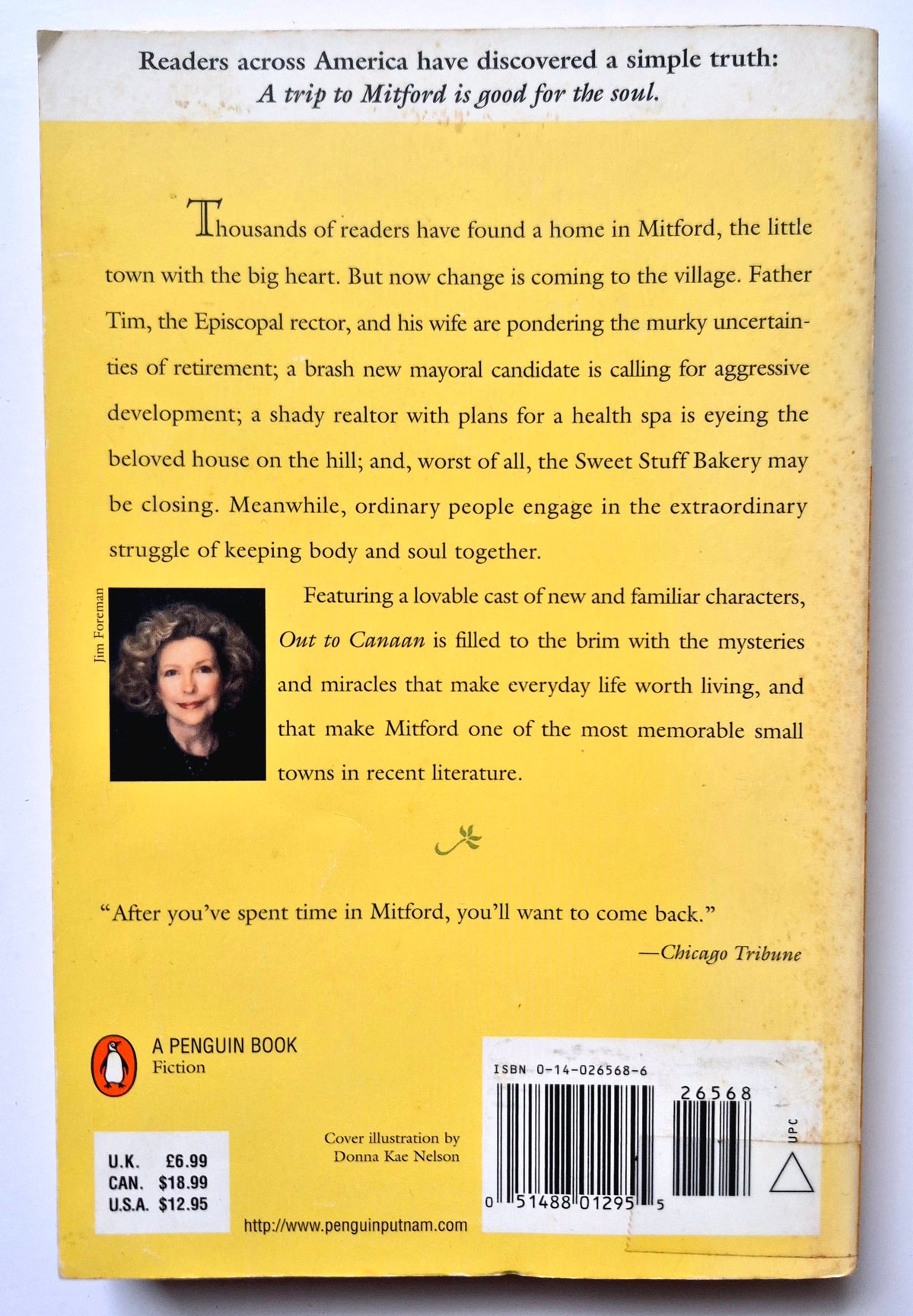 Out to Canaan von Jan Karon (Mitford Years #4, Gut, 1997, Taschenbuch, 352 Seiten, Penguin)