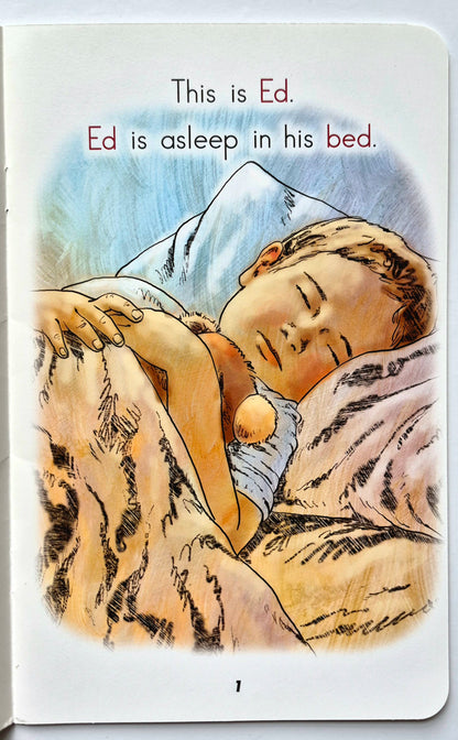 Ed Wakes Up by Sherry Kurz (Christian Liberty Preschool Reader One, Very good, 2009, Pbk, 9 pgs)