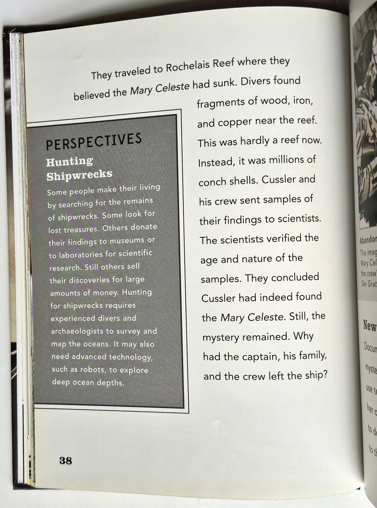 The Mystery of the Mary Celeste by Barbara Krasner (Very good, 2016, HC, 48 pgs, Abdo Pub.)