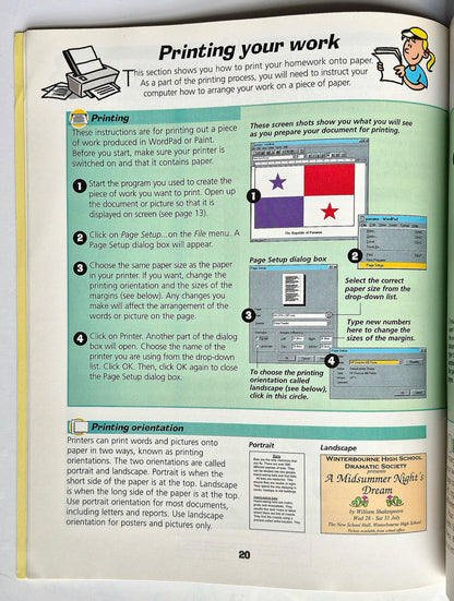 Usborne Computer Guides: Homework on Your Computer by Asha Kalbag; Jonathan Sheikh-Miller (Very Good, 1999, Pbk, 48 pgs, Scholastic)