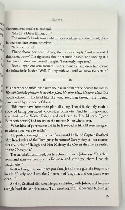 Elinor por Shannon McNear (Daughters of the Lost Colony 1587, Nuevo, 2021, Rústica, 317 págs, Barbour Publishing)