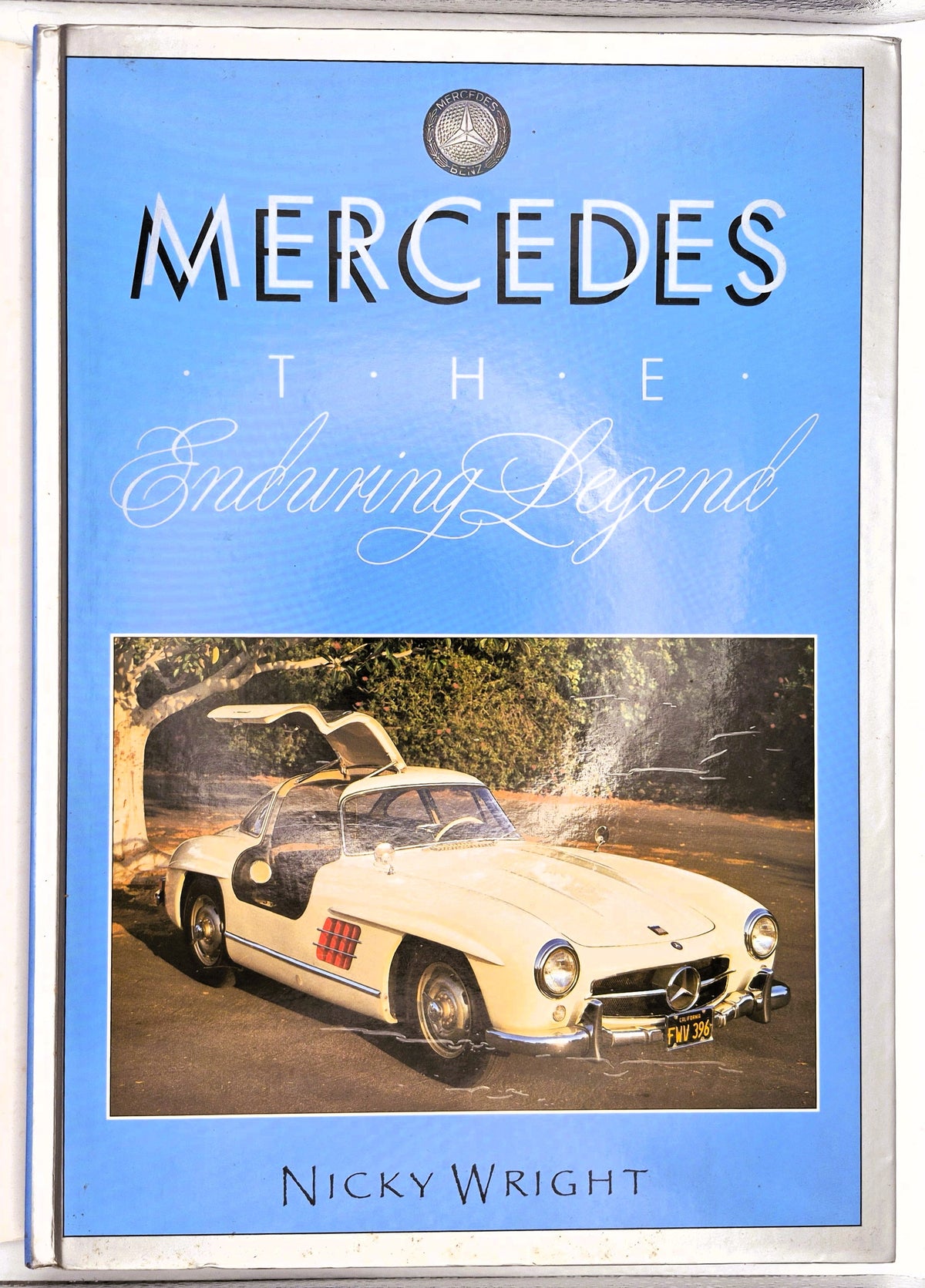 Mercedes: The Enduring Legend by Nicky Wright (Good, 1991, HC, 160 pgs, Colour Library Books)