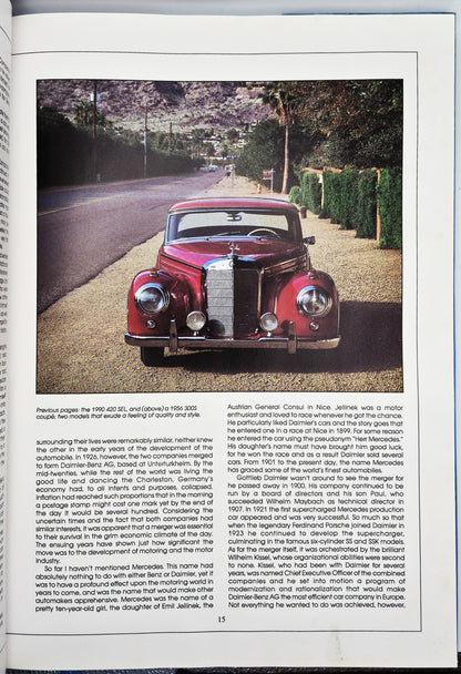 Mercedes: The Enduring Legend by Nicky Wright (Good, 1991, HC, 160 pgs, Colour Library Books)