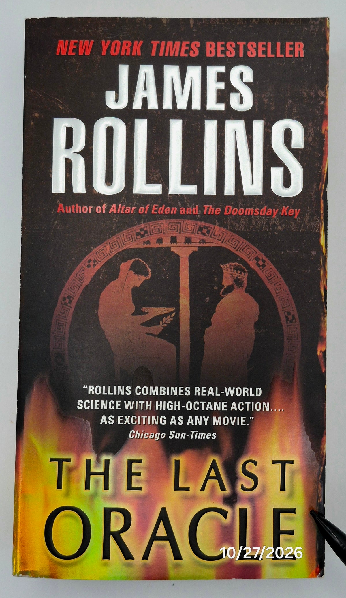 The Last Oracle #5 by James Rollins (Sigma Force, Very good, 2011, Pbk, 592 pgs, Harper)