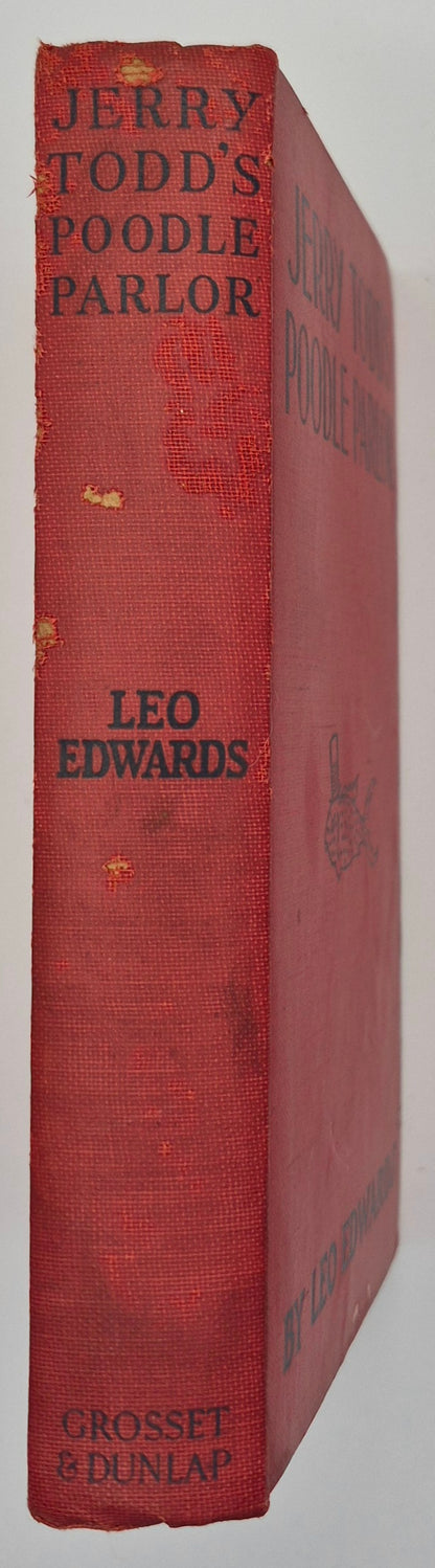 Jerry Todd's Poodle Parlor by Leo Edwards; Bert Salg (Good, 1938, HC, 203 pgs, Grosset & Dunlap, Author's Signature)