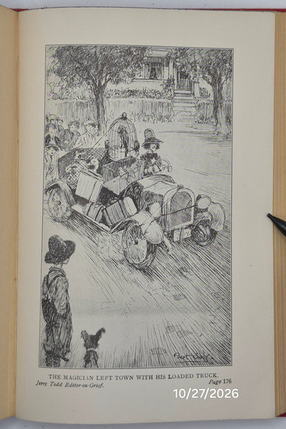 Jerry Todd Editor-In-Grief by Leo Edwards; Bert Salg (Good, 1930, HC, 246 pgs, Grosset & Dunlap)