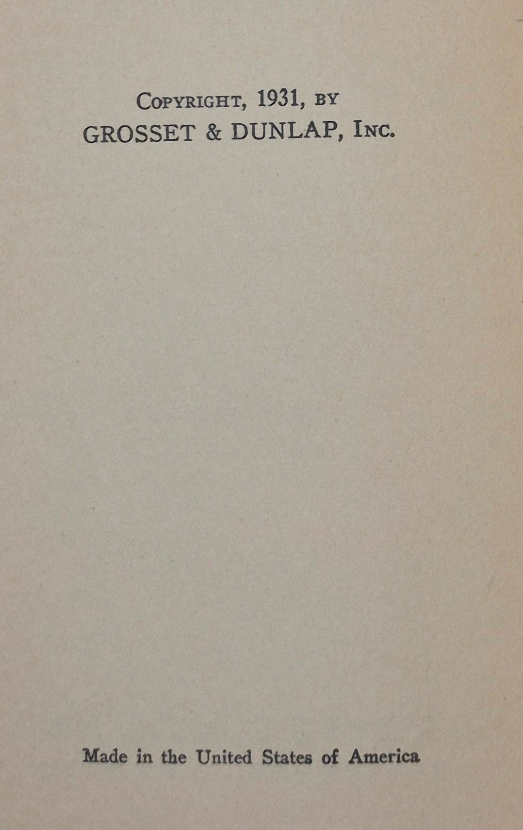 Tuffy Bean at Funny-bone Farm by Leo Edwards; Bert Salg (Good, 1931, HC, 232 pgs, Grosset & Dunlap, Author Autograph)