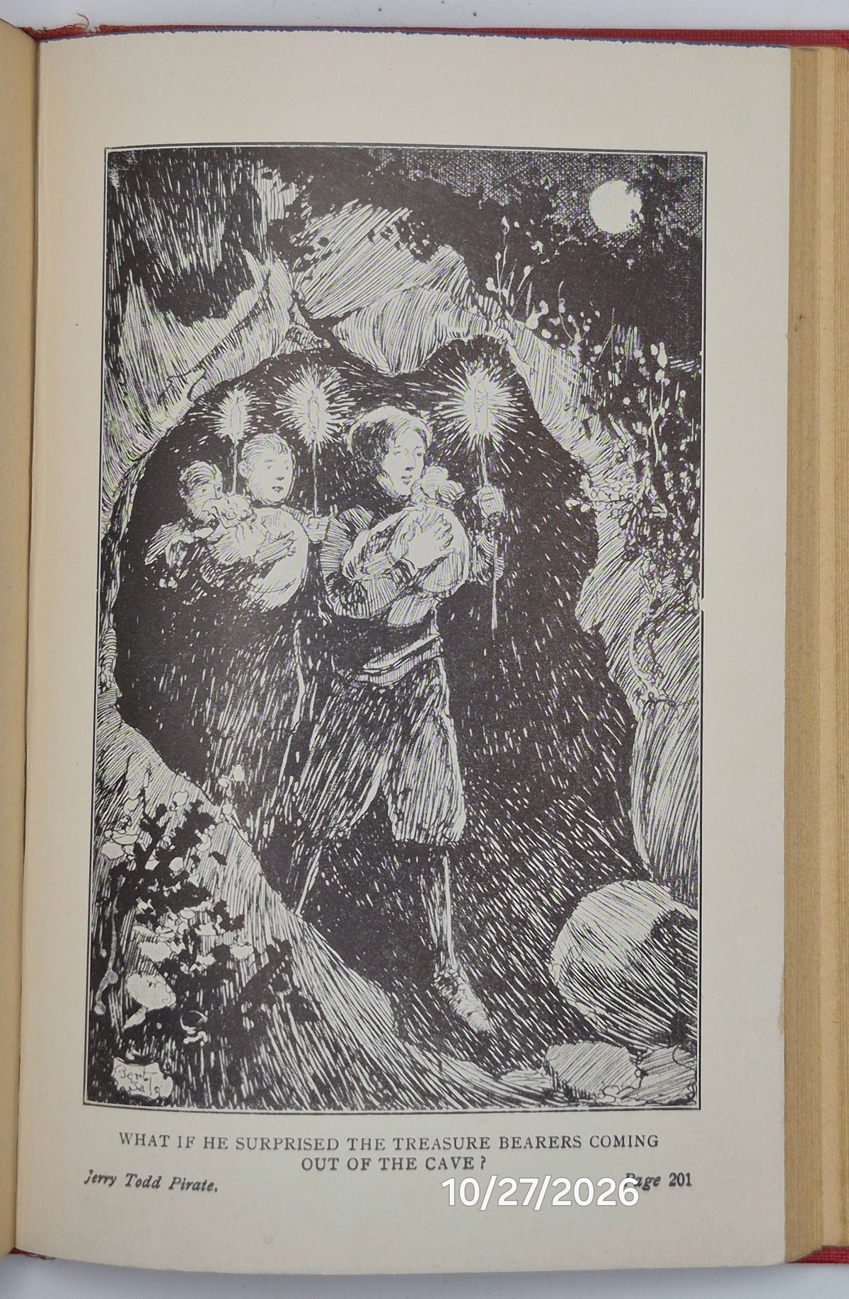 Jerry Todd Pirate by Leo Edwards; Bert Salg (Good, 1928, HC, 254 pgs, Grosset & Dunlap)