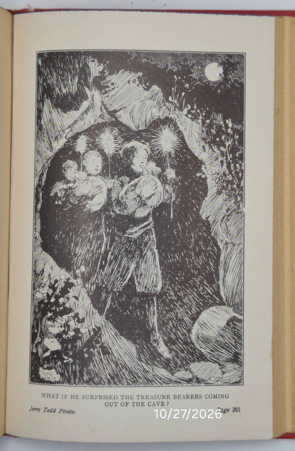 Jerry Todd Pirate by Leo Edwards; Bert Salg (Good, 1928, HC, 254 pgs, Grosset & Dunlap)