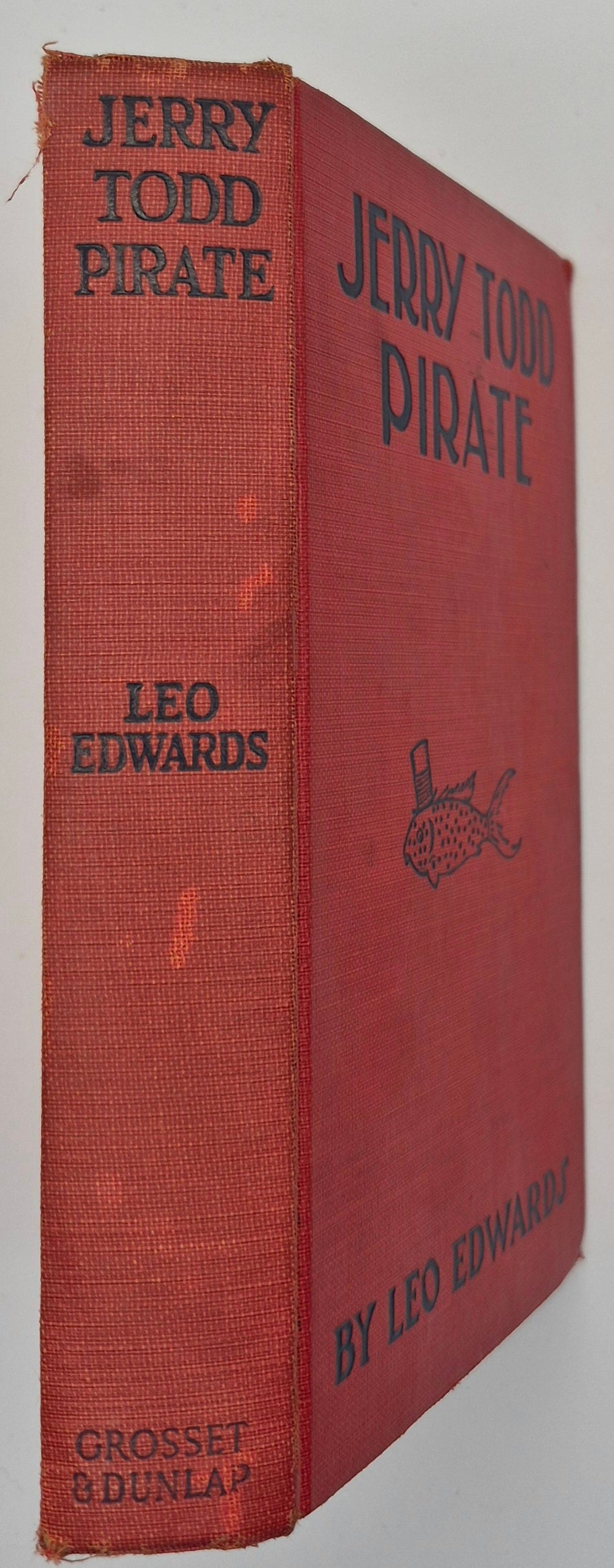 Jerry Todd Pirate by Leo Edwards; Bert Salg (Good, 1928, HC, 254 pgs, Grosset & Dunlap)