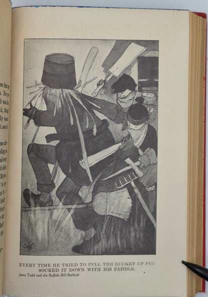 Jerry Todd and the Buffalo Bill Bathtub by Leo Edwards; Bert Salg (Good, 1936, HC, 232 pgs, Grosset & Dunlap)