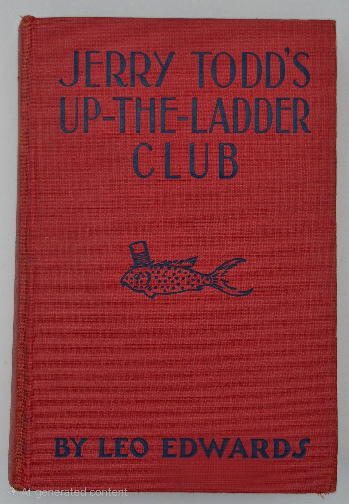 Jerry Todd's Up-the-Ladder Club by Leo Edwards; Bert Salg (Good, 1937, HC, 235 pgs, Grosset & Dunlap)