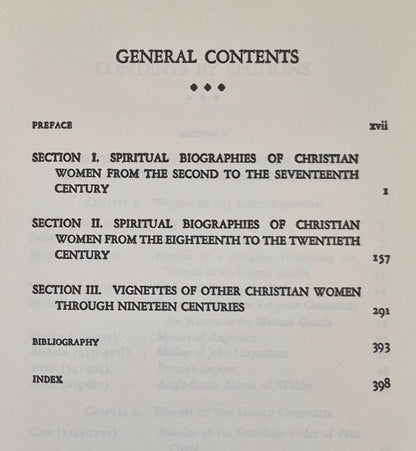 Great Women of the Christian Faith by Edith Deen (Very good, 1959, HC, 410 pgs, Barbour and Co.)