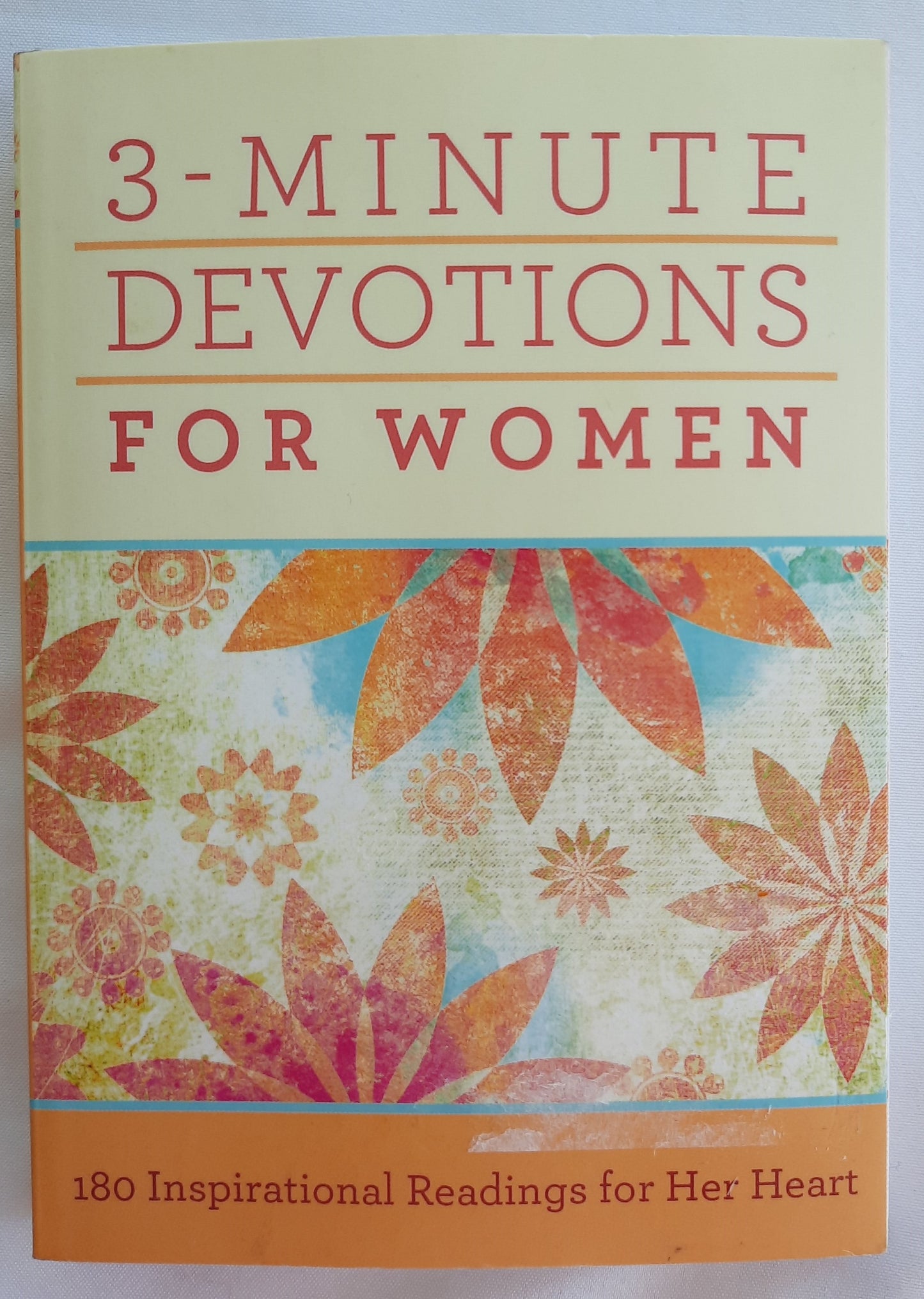 3 Minute Devotions for Women compiled by Barbour Staff (Very good, 2013, Pbk, 192 pages)