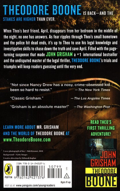 Theodore Boone: The Abduction by John Grisham (New w/DA, 2011, HC, 256 pgs)