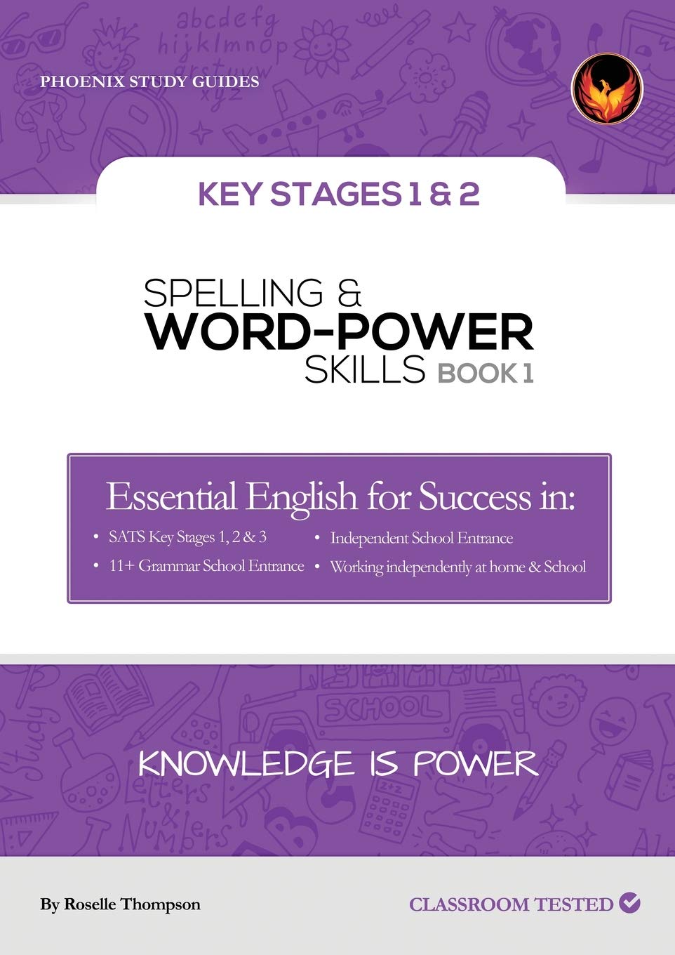 Spelling & Word Power Skills Vol. 1 by Roselle Thompson (New, 2018, Pbk, 76 pgs, Eagle Pub.)