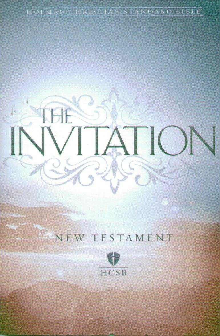 HCSB The Invitation New Testament Bible (Good, 2006, Pbk, 251 pgs)