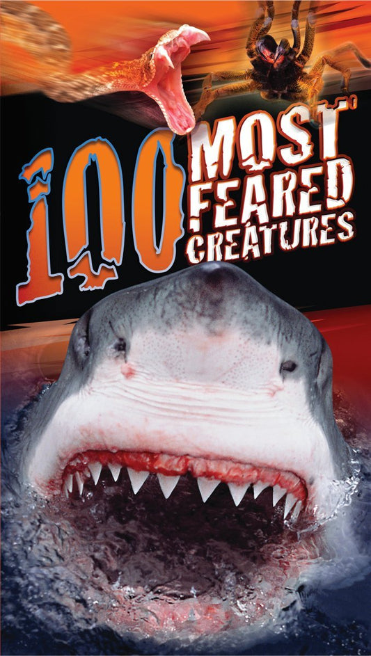 100 Most Feared Creatures by Cary Scott (Acceptable, 2013, Pbk, 112 pgs, Scholastic)