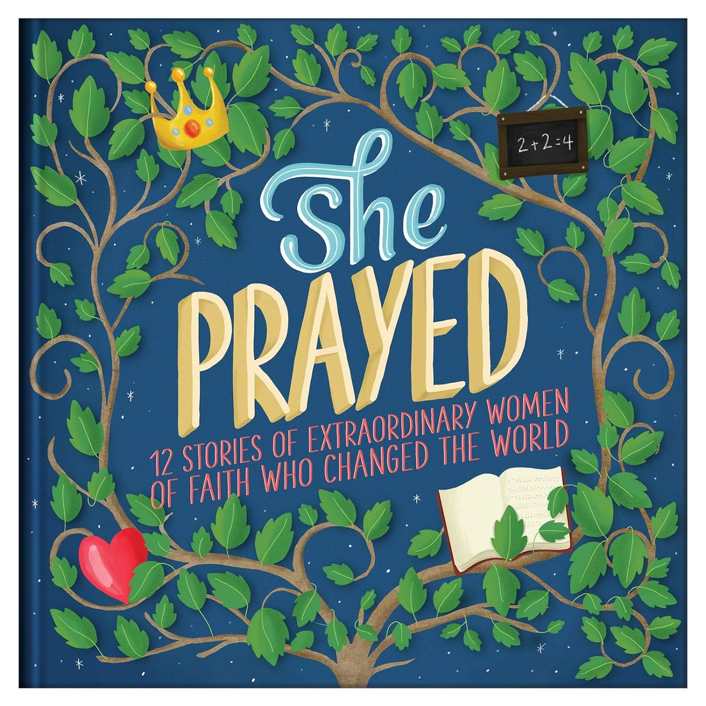 She Prayed: 12 Stories of Extraordinary Women of Faith Who Changed the World by Jean Fischer (New, 2020, HC, 32 pgs, Shiloh Kidz)