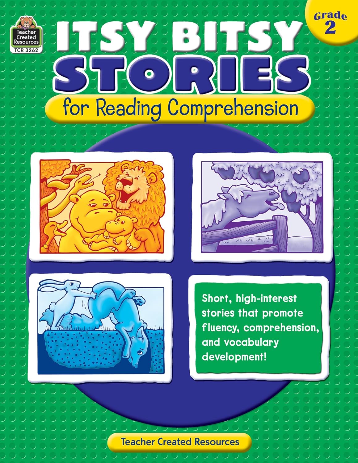 Itsy Bitsy Stories for Reading Comprehension Grade 2 by Susan Mackey (New, 2009, Pbk, 48 pgs, Teacher Created Resources)