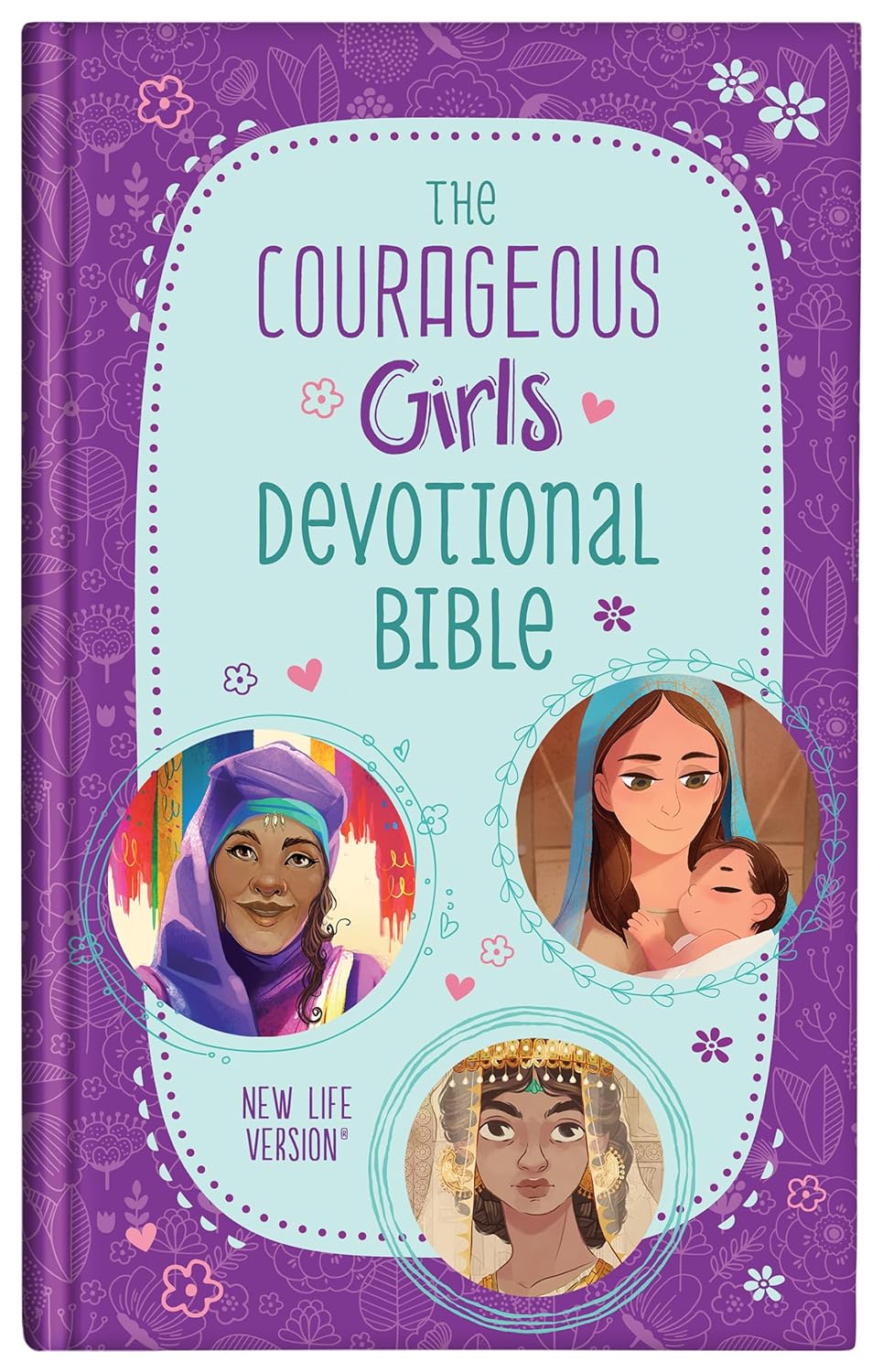 NLV The Courageous Girls Devotional Bible (New, 2021, HC, 1056 pgs, Barbour Bible)