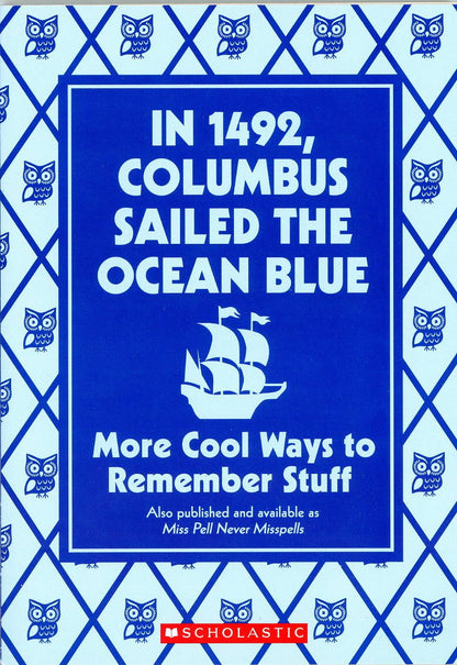 In 1492 Columbus Sailed the Ocean Blue by Steve Martin (Good, 2013, Pbk, 126 pages, Scholastic)