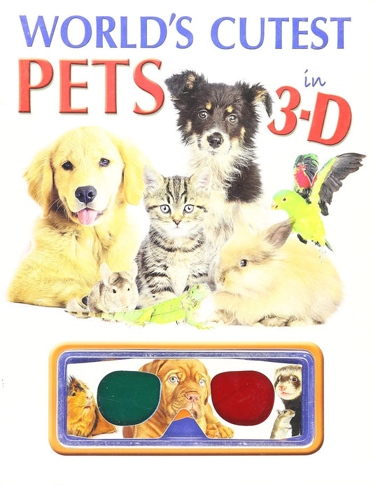 World's Cutest Pets in 3D by Lisa Regan (Good, 2015, Pbk, 49 pgs, Scholastic)