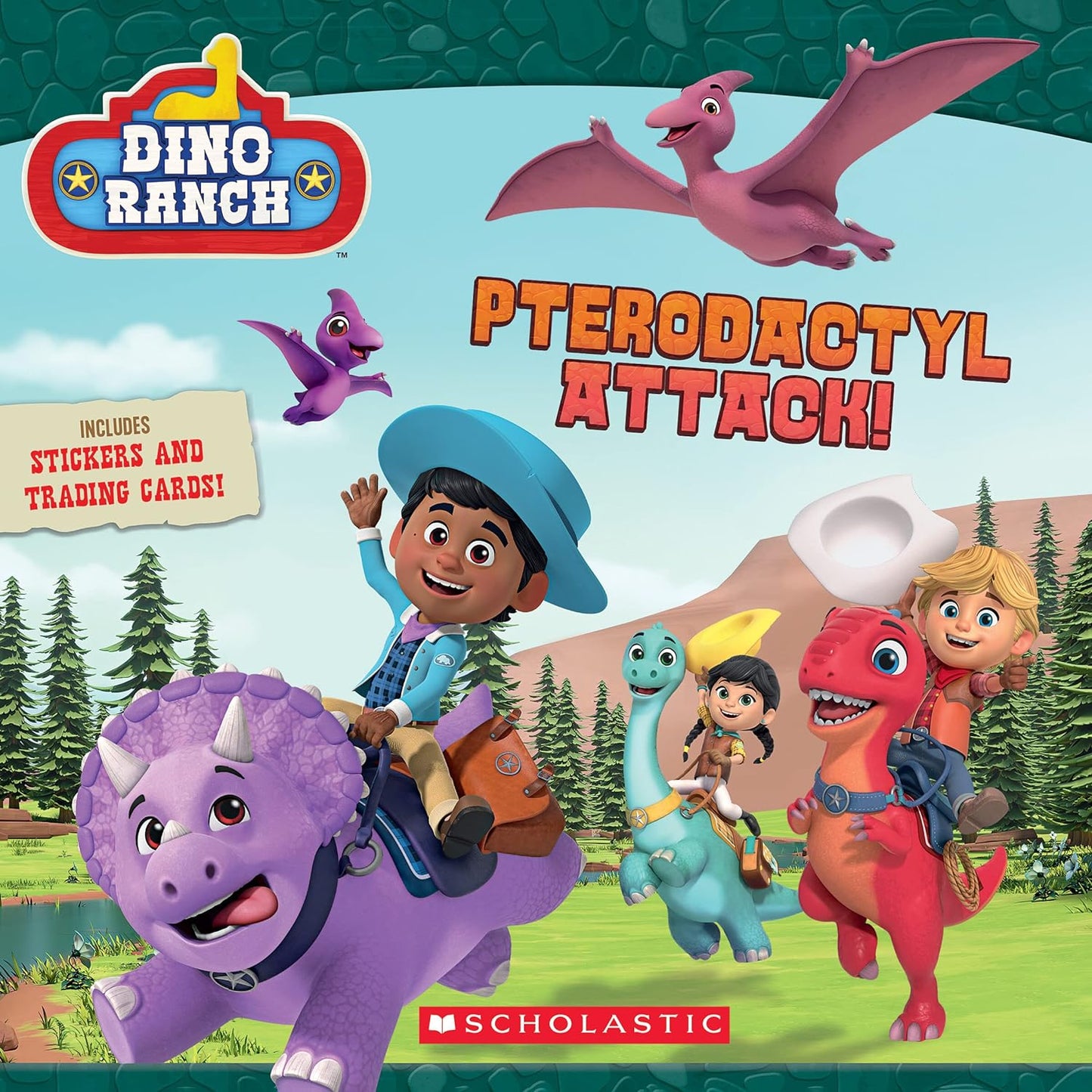 Dino Ranch Pterodactyl Attack by Meredith Rusu (Fair, 2022, Pbk, 32 pgs)