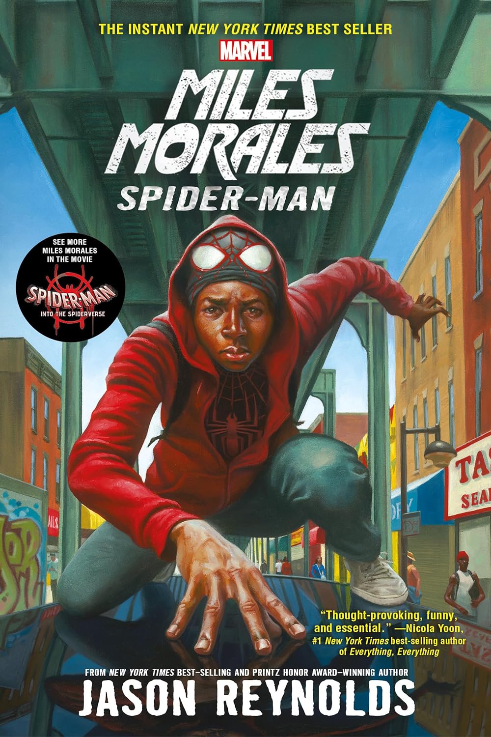 Miles Morales: Spider-Man (A Marvel YA Novel) by Jason Reynolds (Very good, 2018, Pbk, 272 pgs)