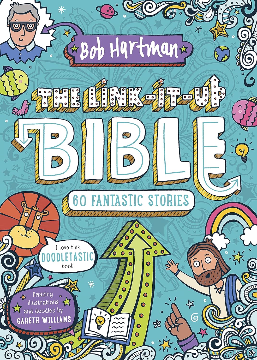 The Link It Up Bible by Bob Hartman (New, 2020, HC, 256 pgs, SPCK Pub.)