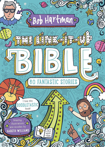 The Link It Up Bible by Bob Hartman (New, 2020, HC, 256 pgs, SPCK Pub.)